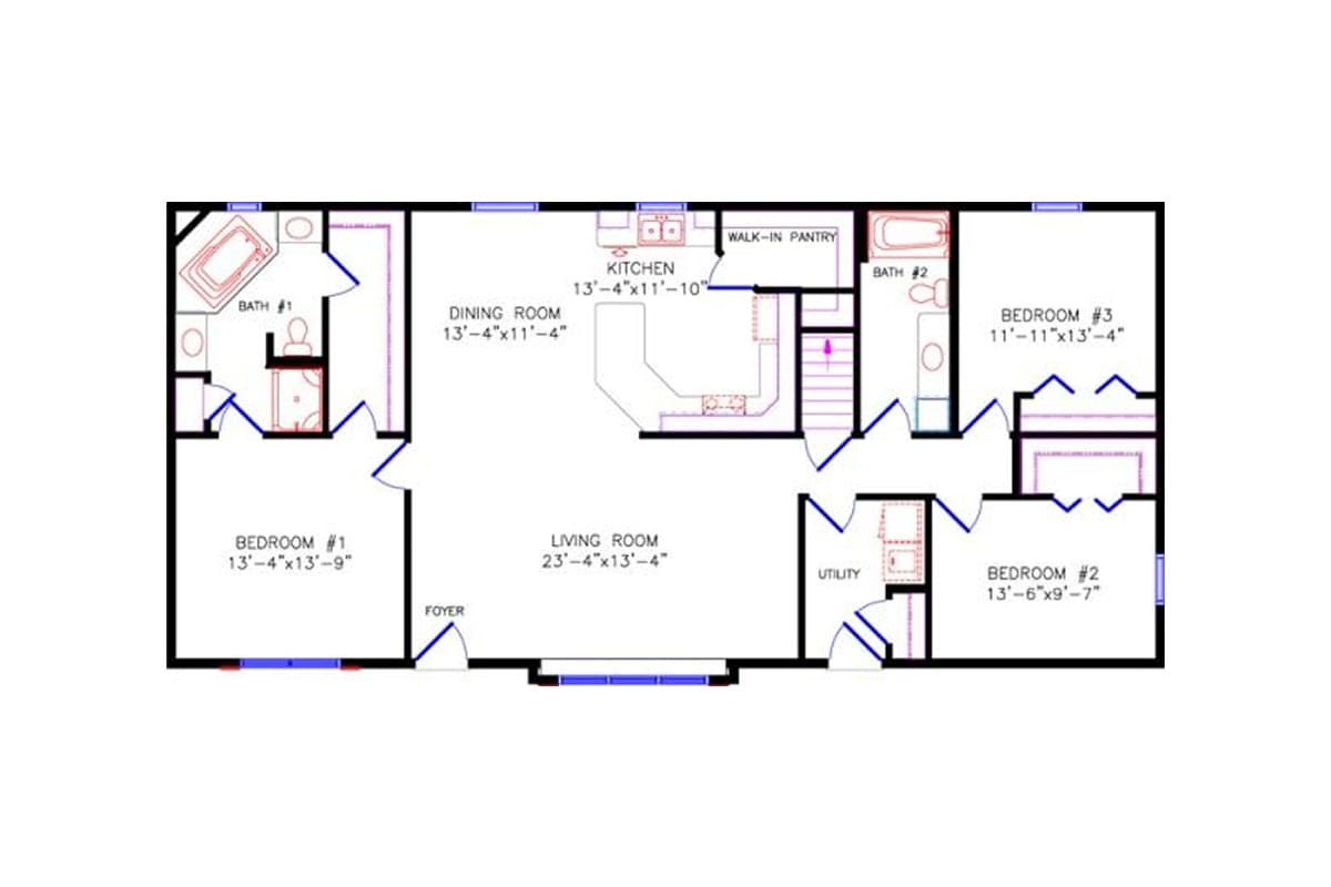 2345 Brookdale Ranch floor plan