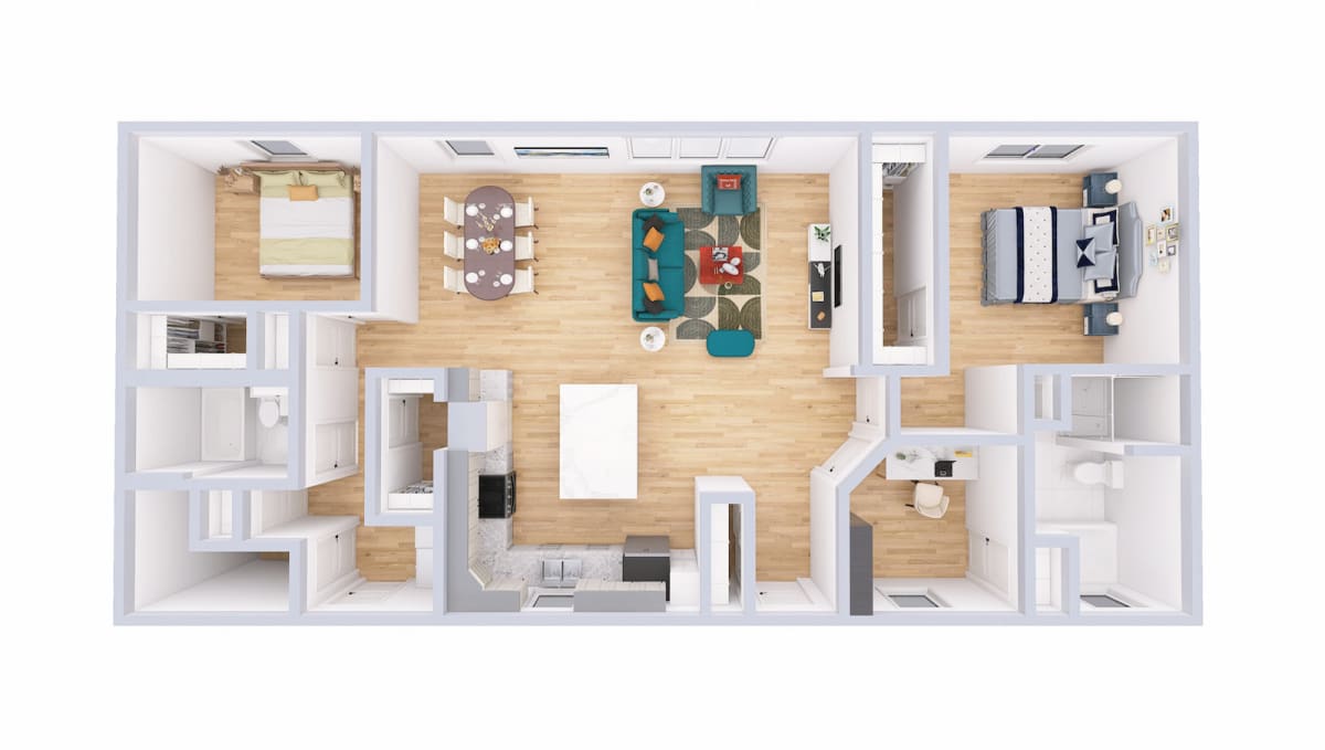 2350 Brookdale Ranch 3d floor plan