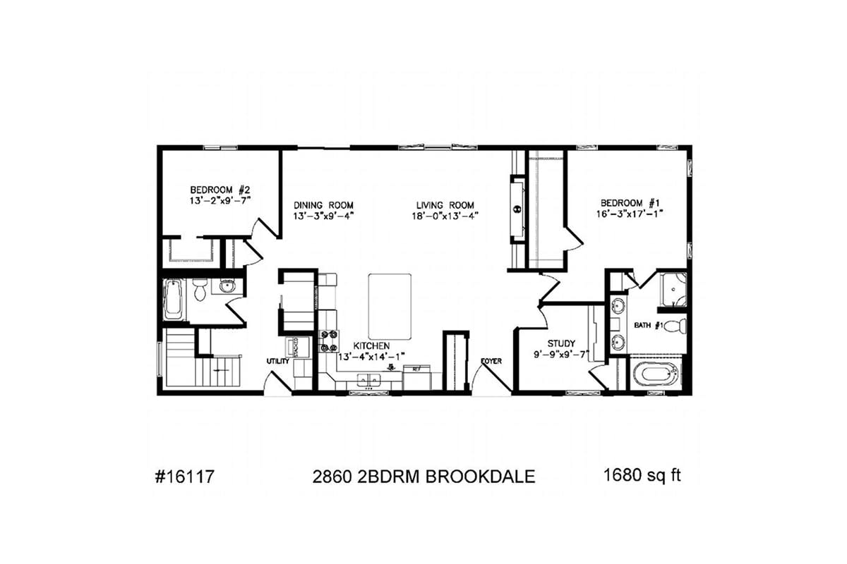 2350 Brookdale Ranch floor plan
