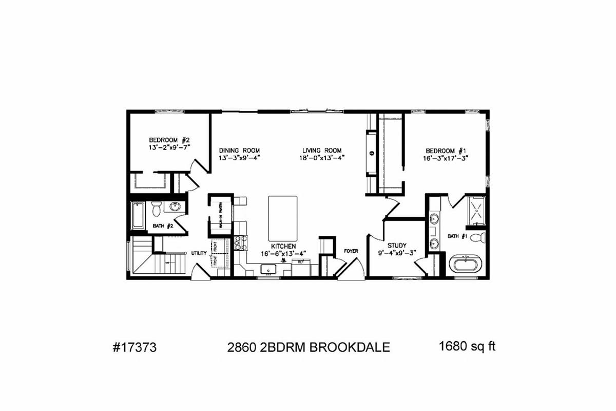 2350 Brookdale Ranch floor plan