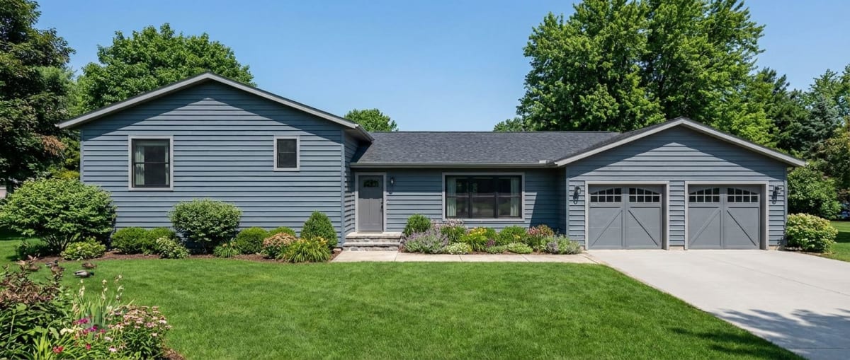 2430 Tri-Level Ranch Blue