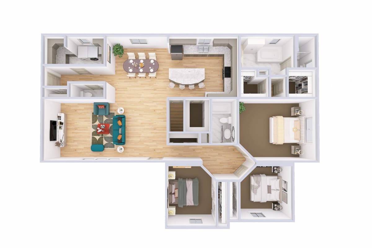 3660 Spectrum Ranch 3d floor plan