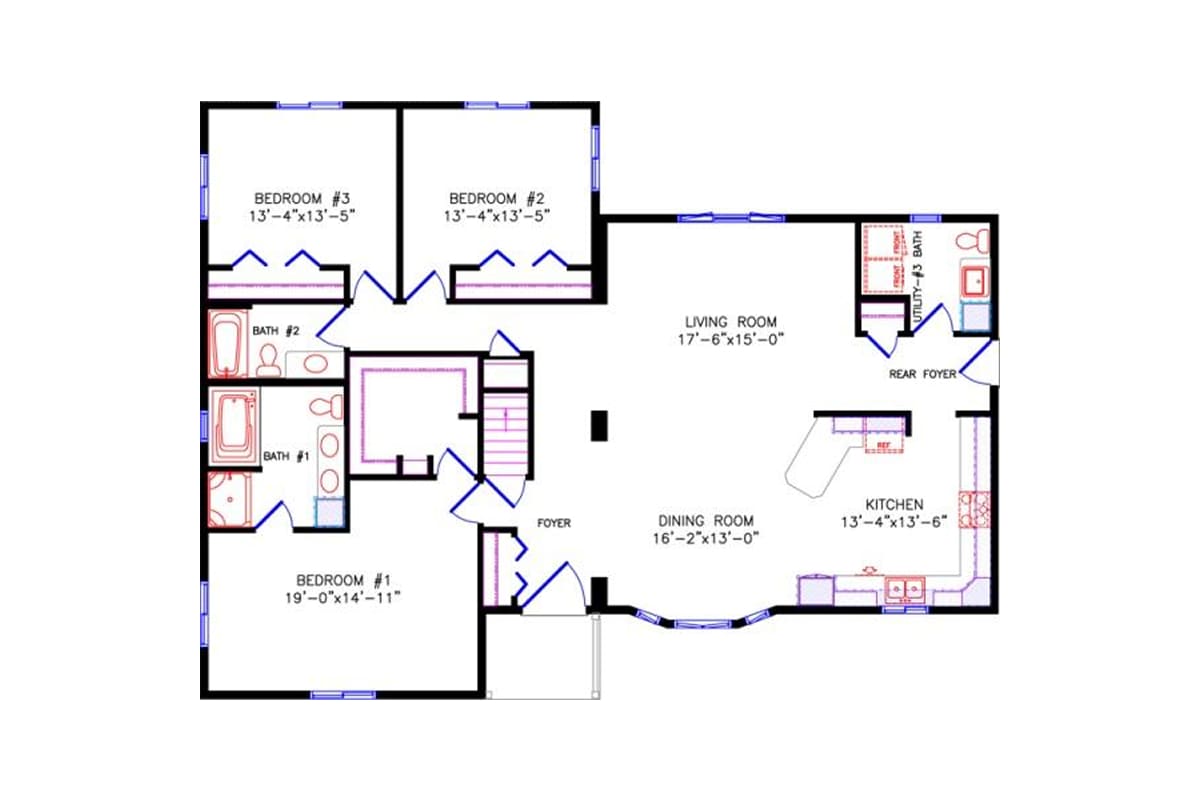 4210 Westbrook Ranch floor plan alternate 1