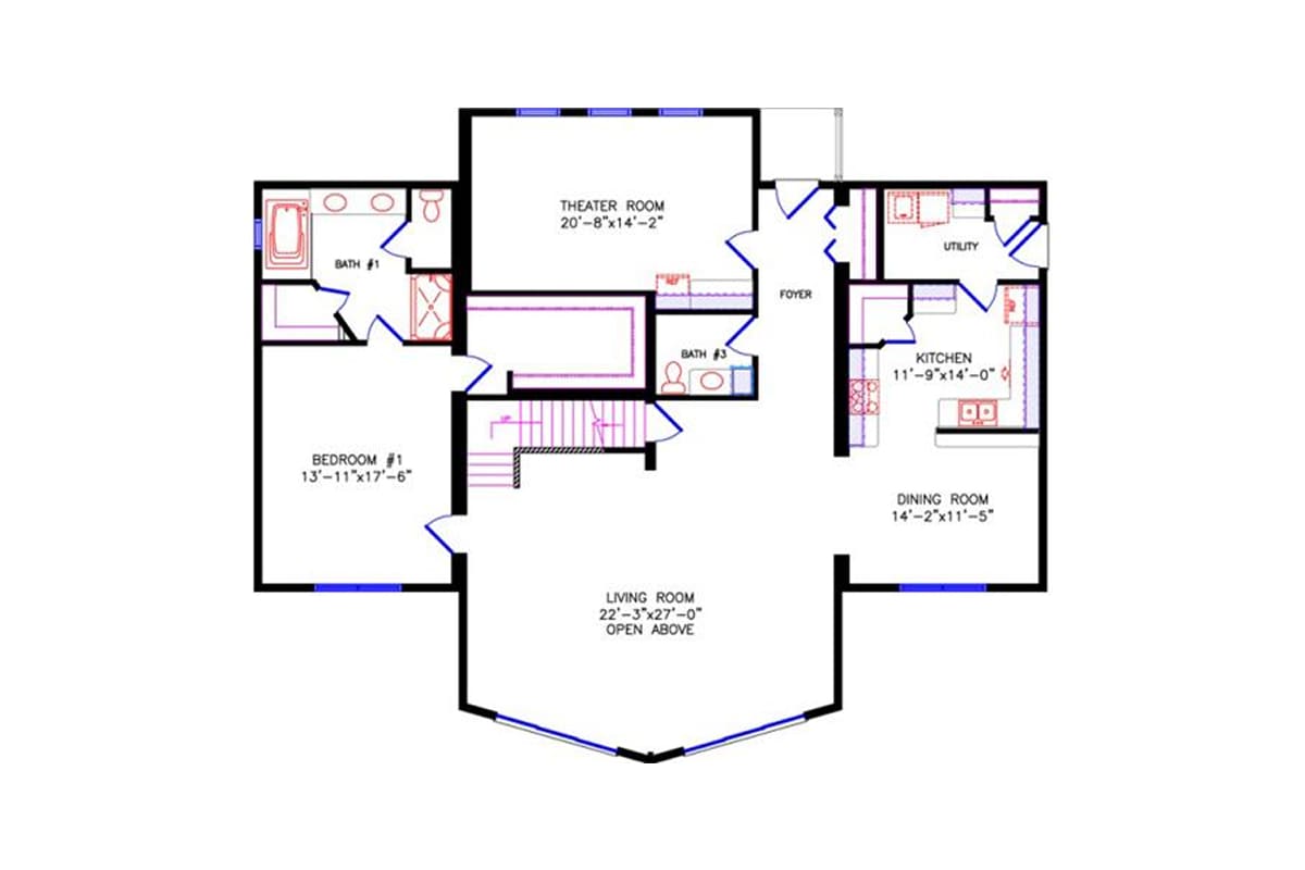 4765 Loft Chalet floor plan