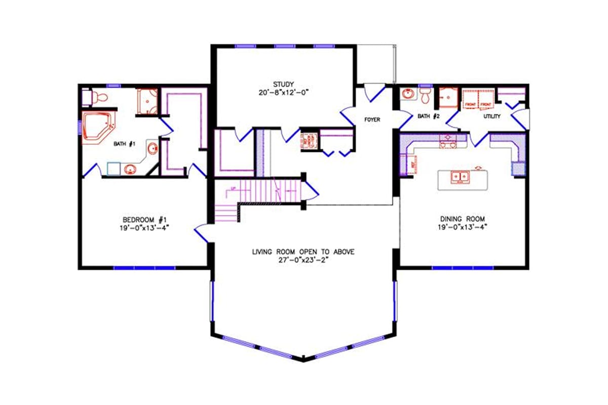 4770 Loft Chalet floor plan