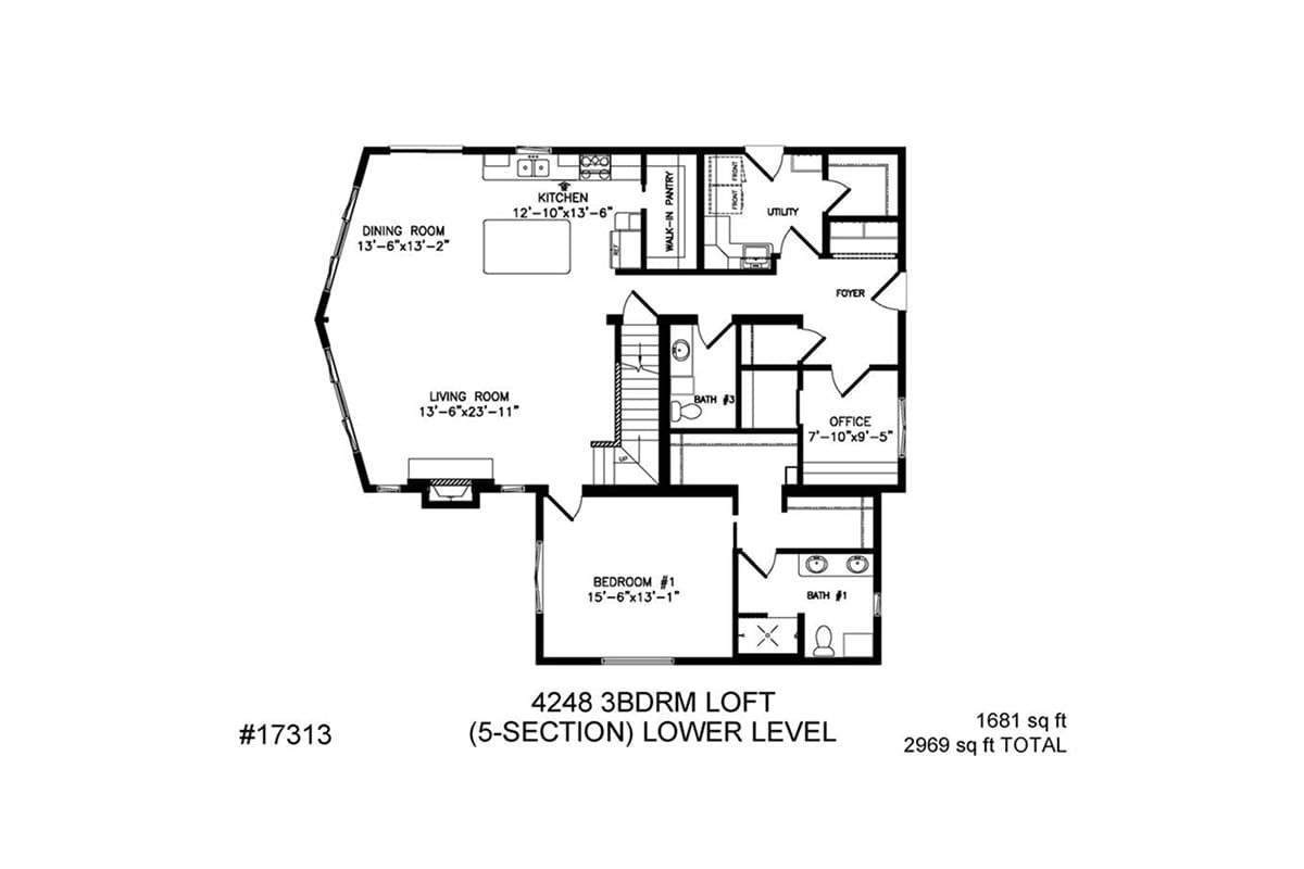4795 Loft Chalet floor plan