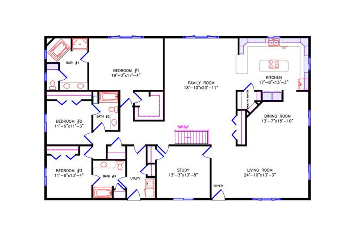 4820 Westport Ranch floor plan alternate 2