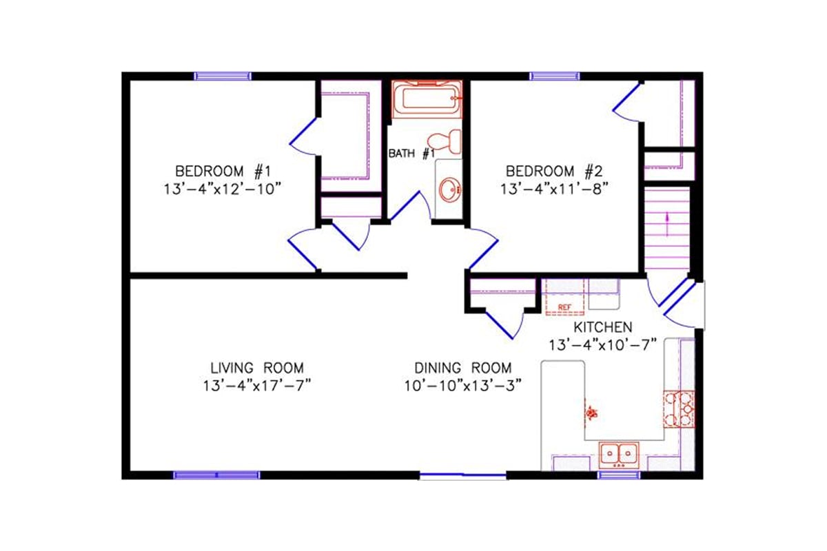 5040 Cavalier Ranch floor plan