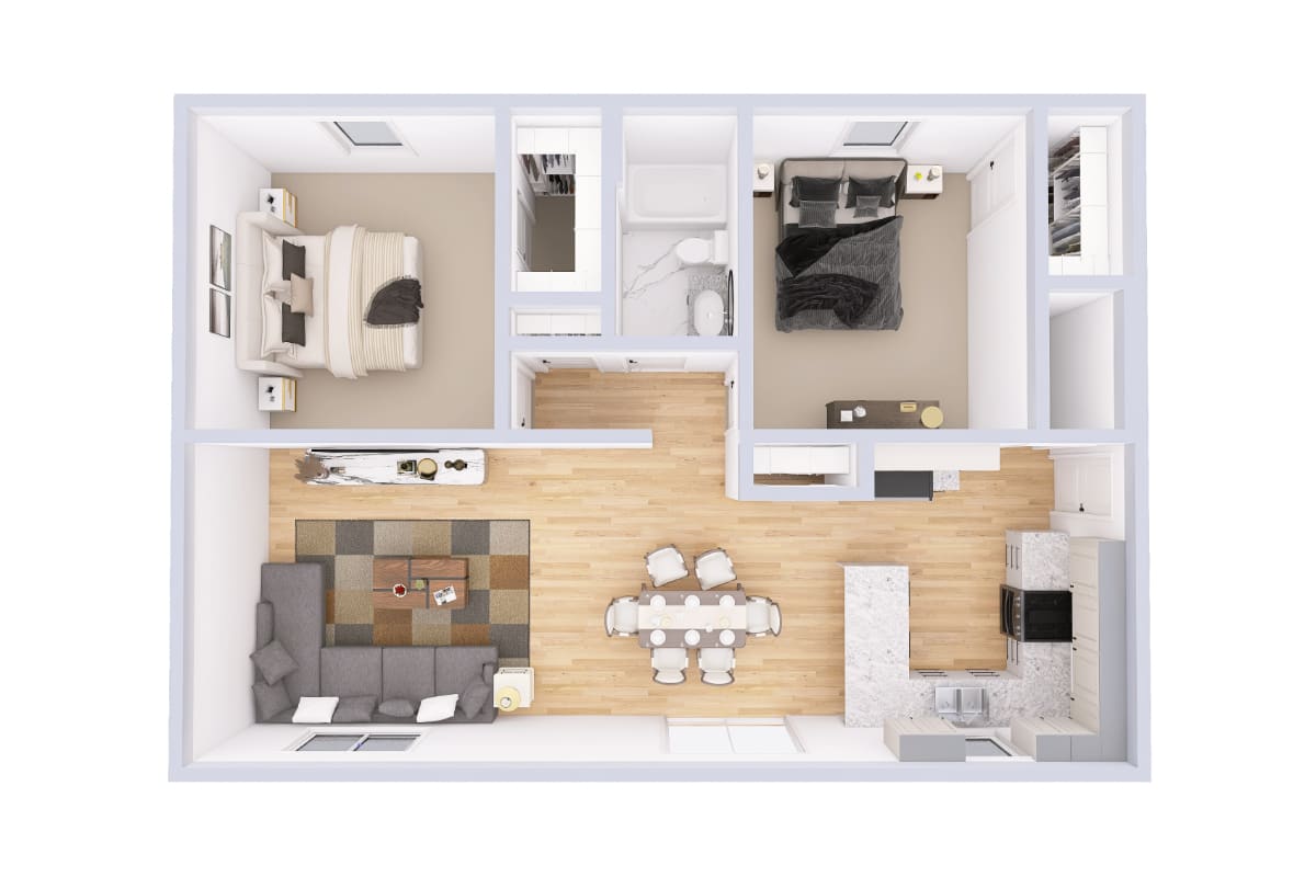 5040 Cavalier Ranch 3D floor plan