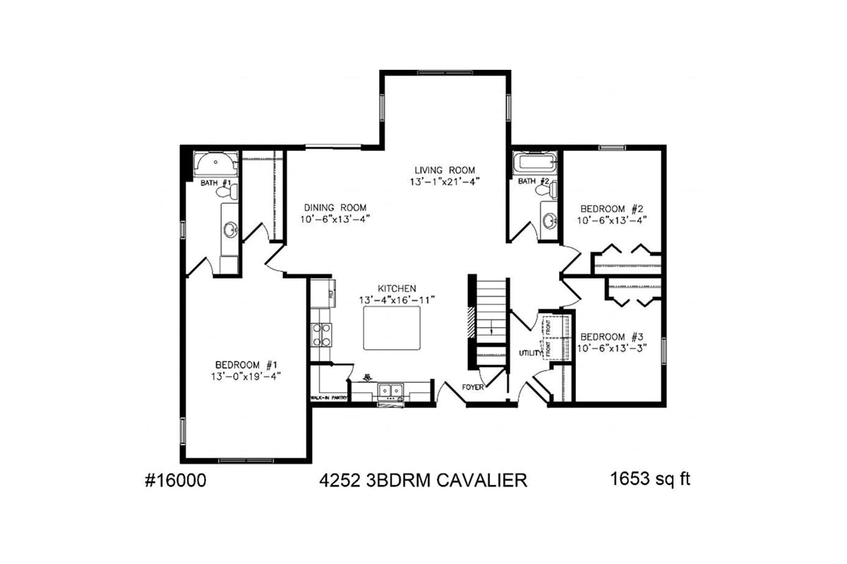 5085 Cavalier Ranch floor plan