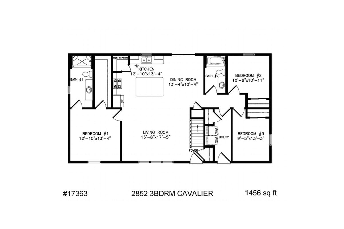 5087 Cavalier Ranch floor plan
