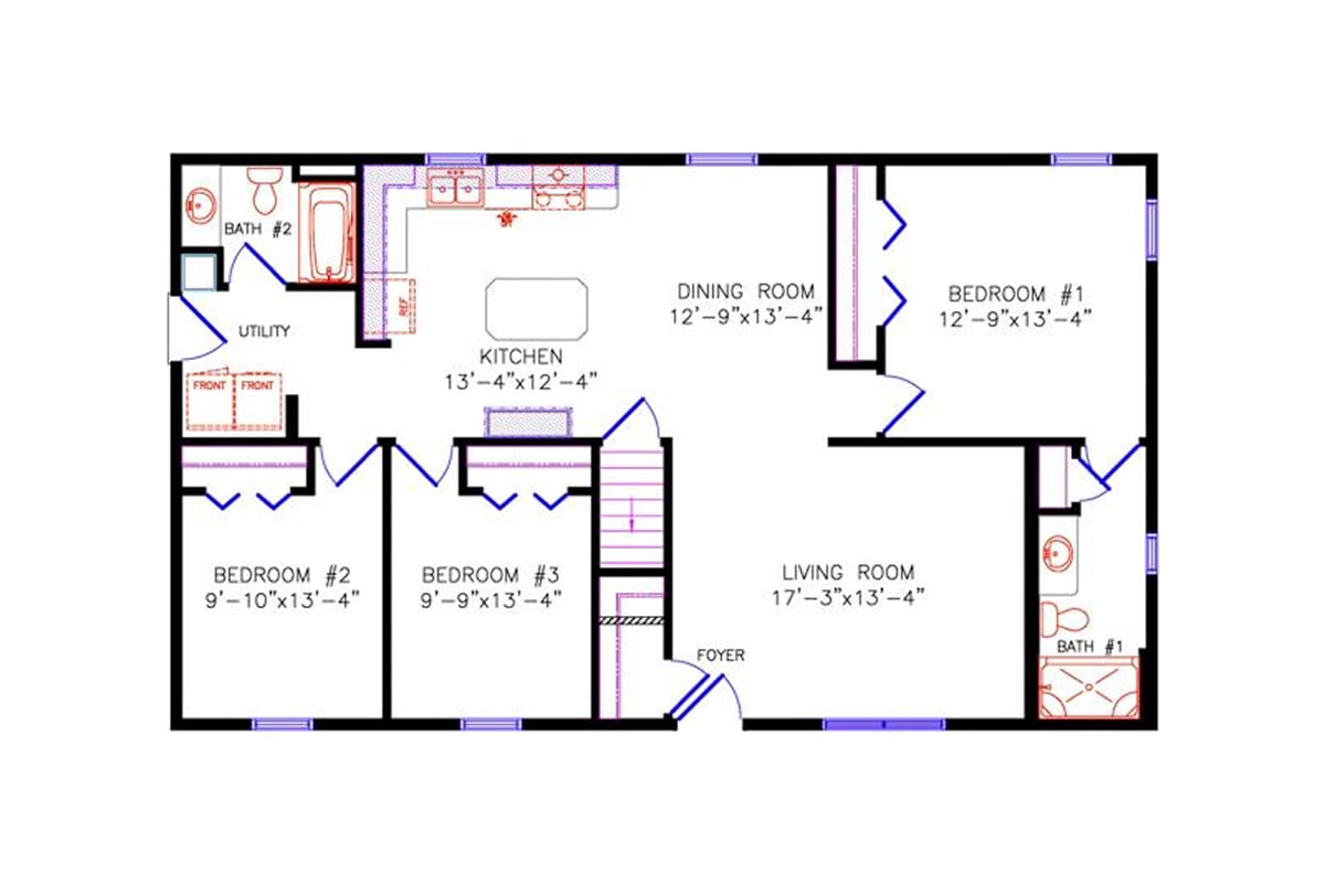 5155 Limited Ranch floor plan