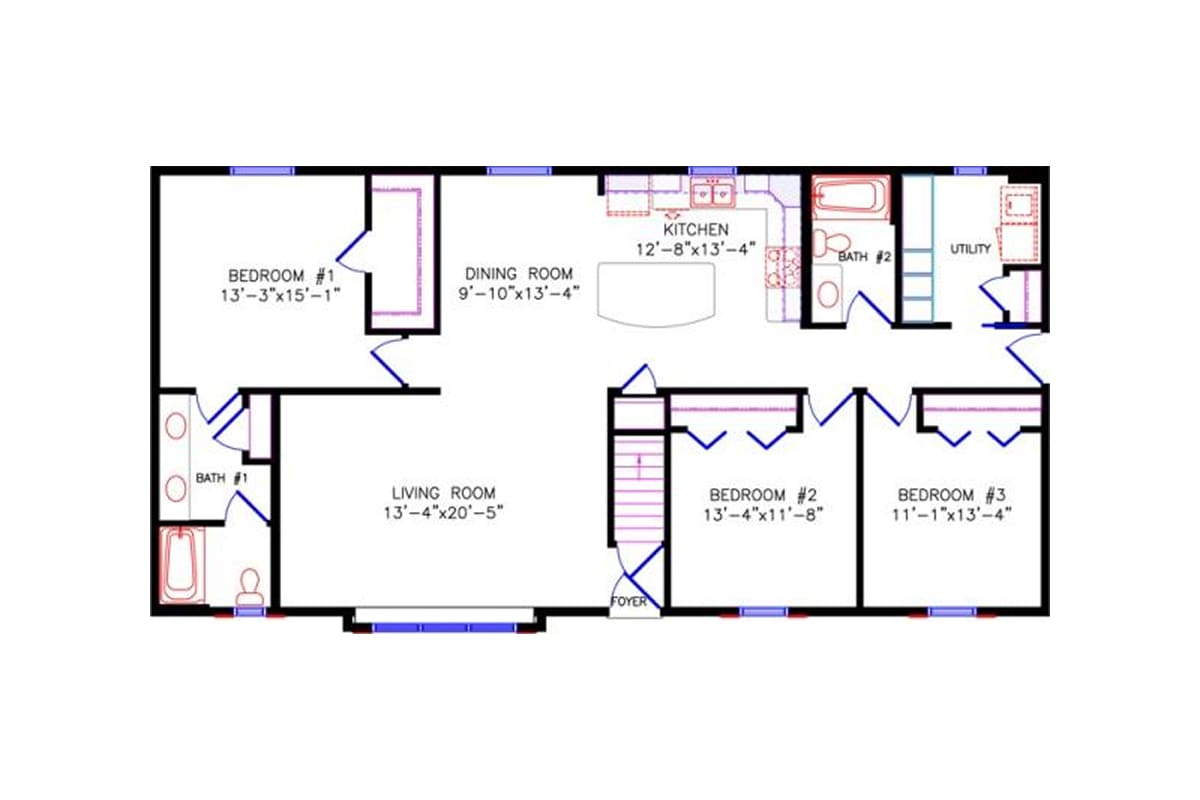 5161 Limited Ranch floor plan