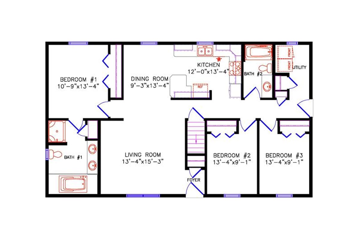 5175 Limited Ranch floor plan