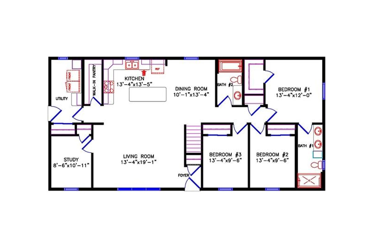 5190 Limited Ranch floor plan
