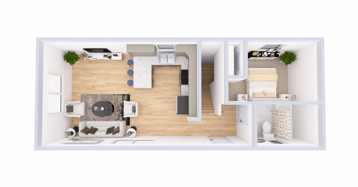 5310 Cottage 3d floor plan