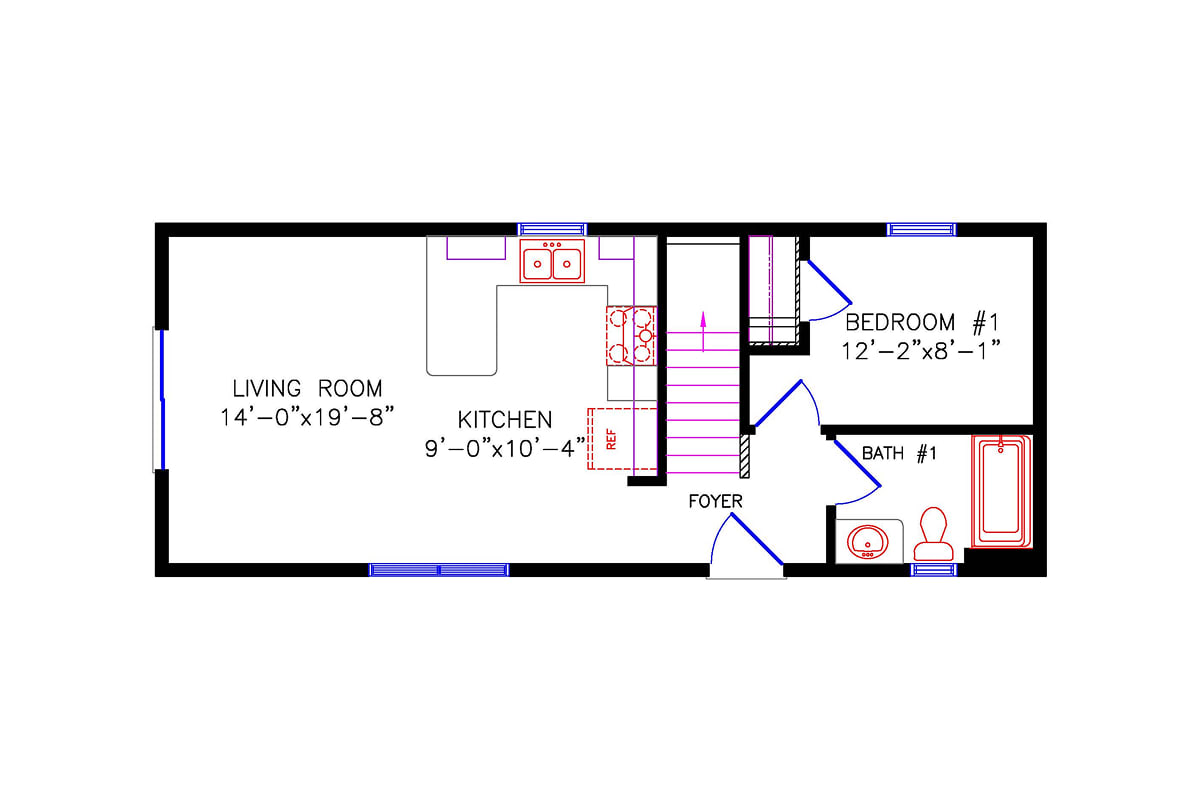 5310 Cottage floor plan