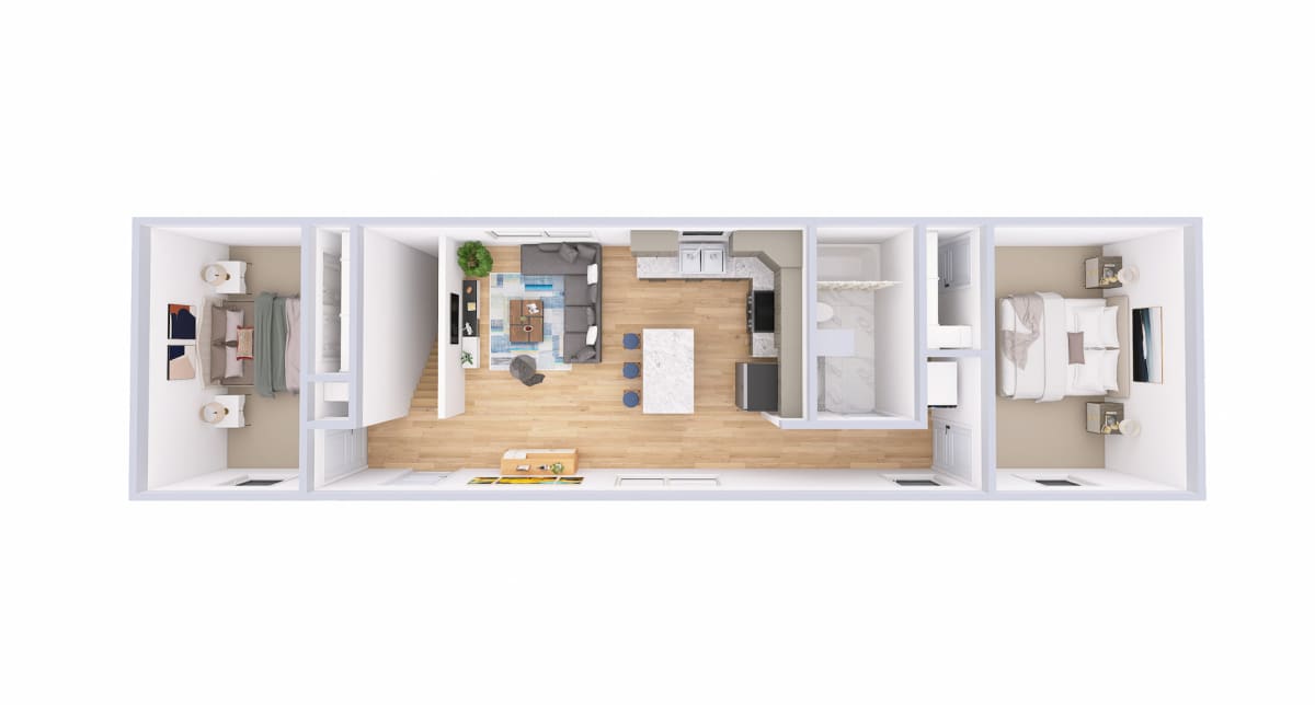 5315 Cottage 3d floor plan