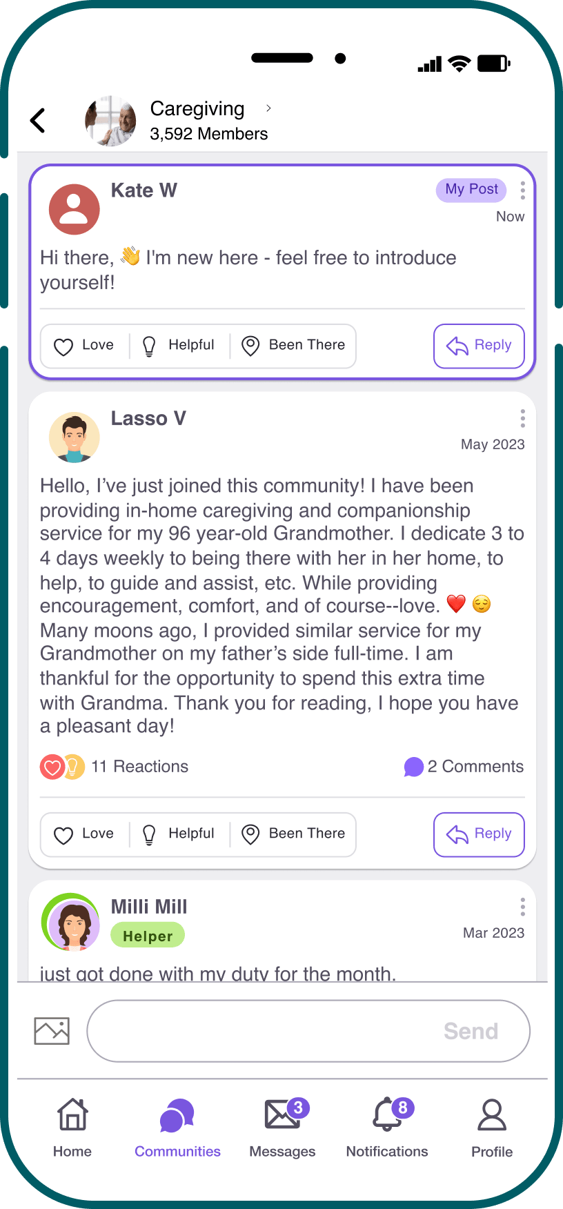 Guide-led communities