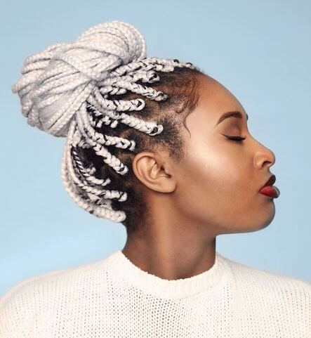 Beautiful and neat box braids for all ages.