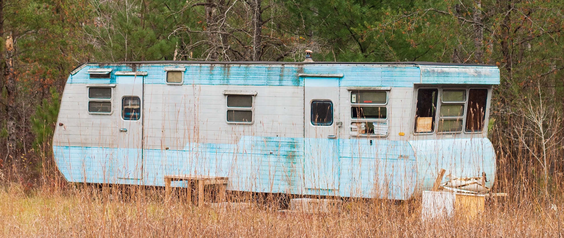 old trailer