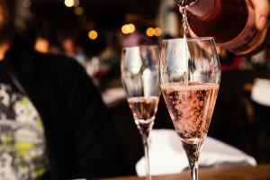 glass, wine, rose, bar, alcohol inventory app, wisk