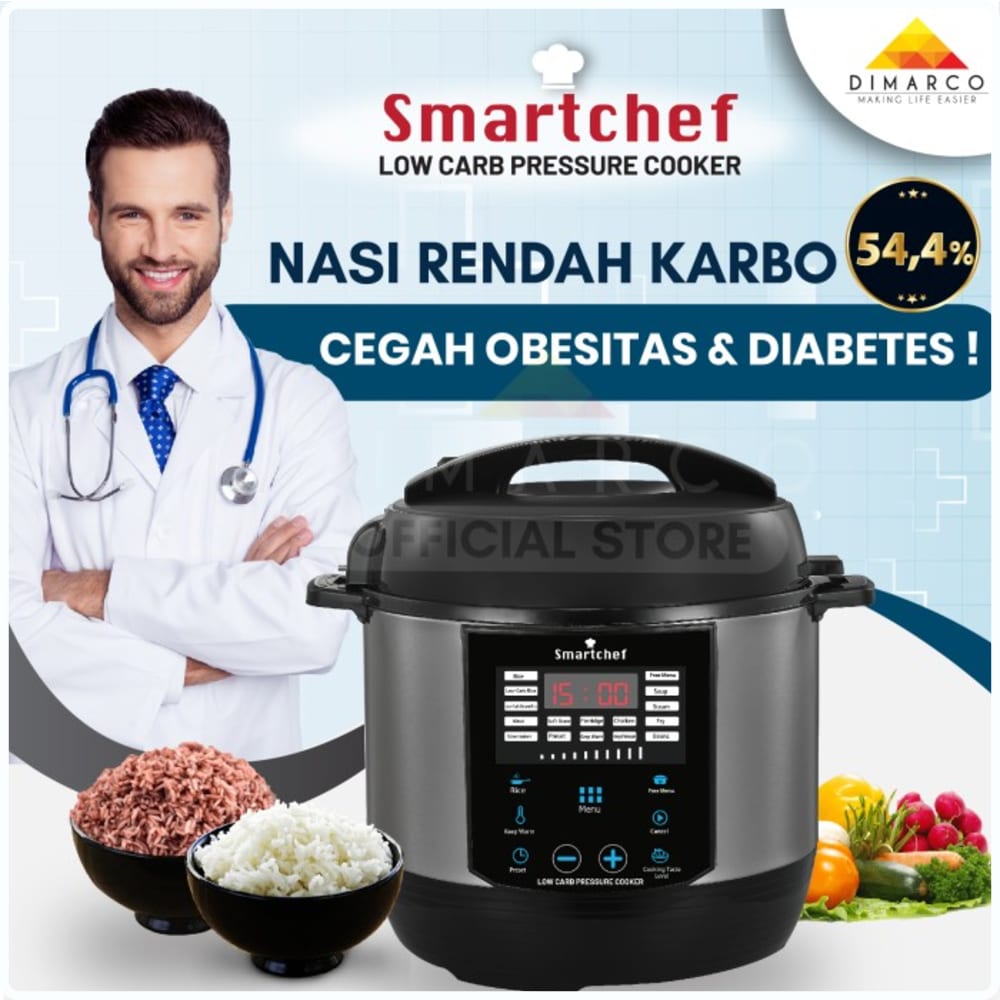 Jual Smart Chef Rice Cooker Presto Listrik Healthy Kode 366 di Seller