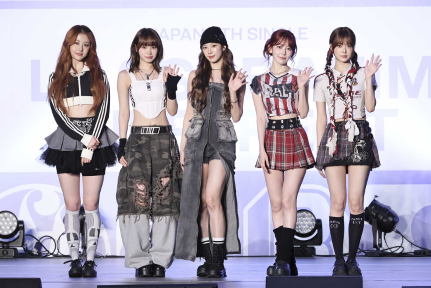 LE SSERAFIM 「DIFFERENT」発売記念ショーケースを＜写真多数