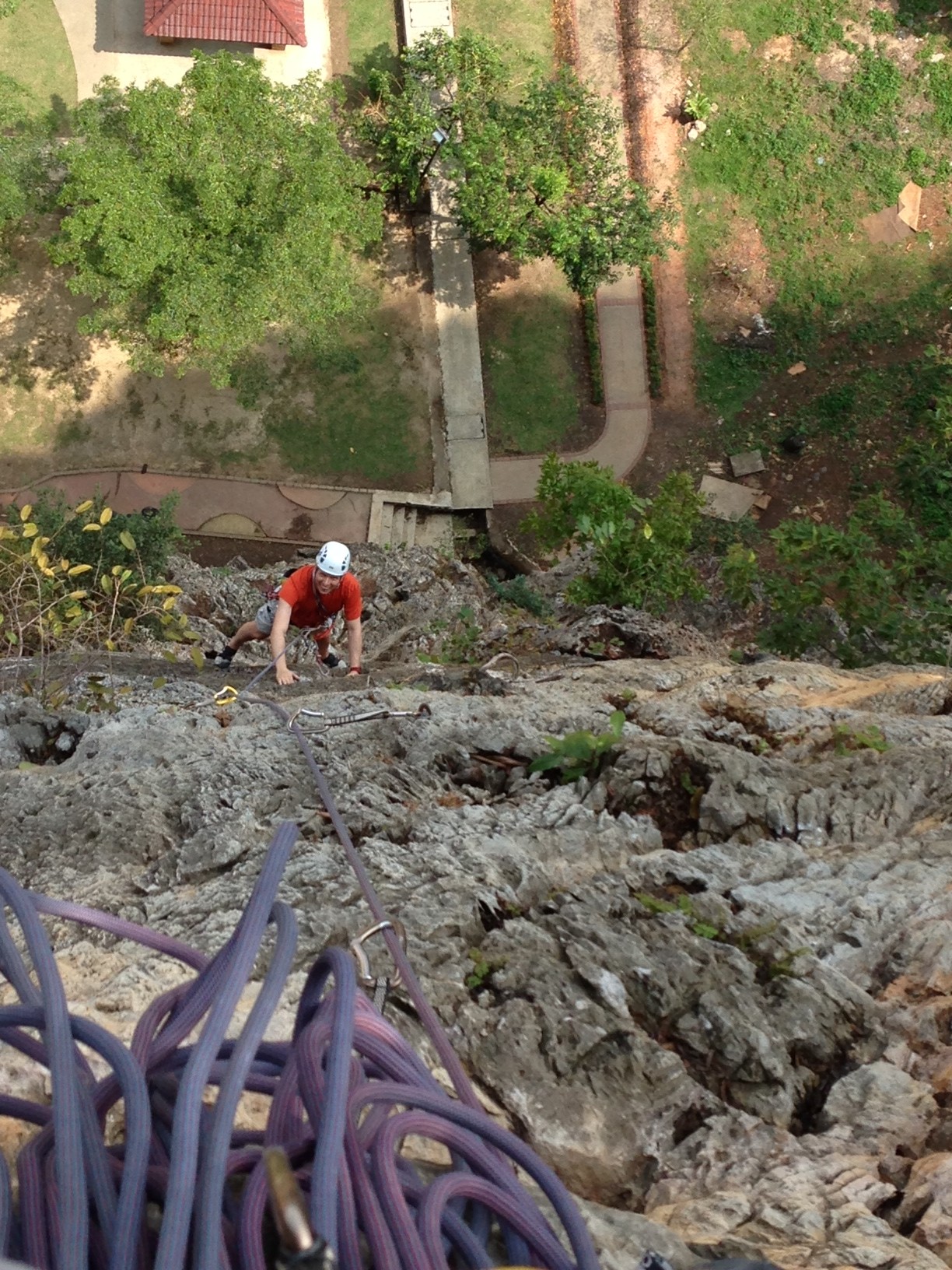 Rock climbing at Batu Caves in Kuala Lumpur - Withlocals.com