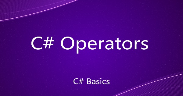 Operators in C#