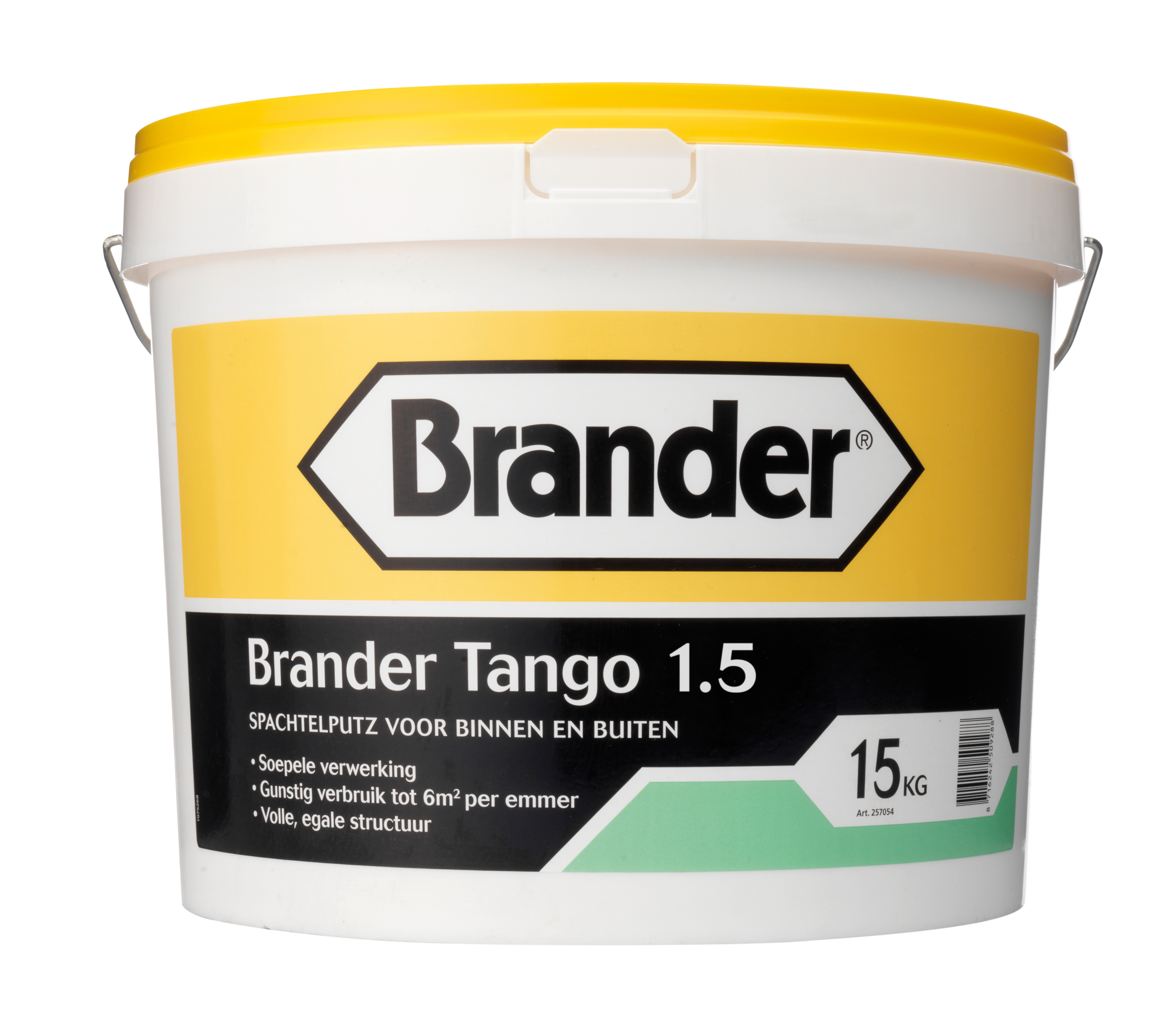 Brander Tango M 1,5 mm 15 kg sierpleister wit