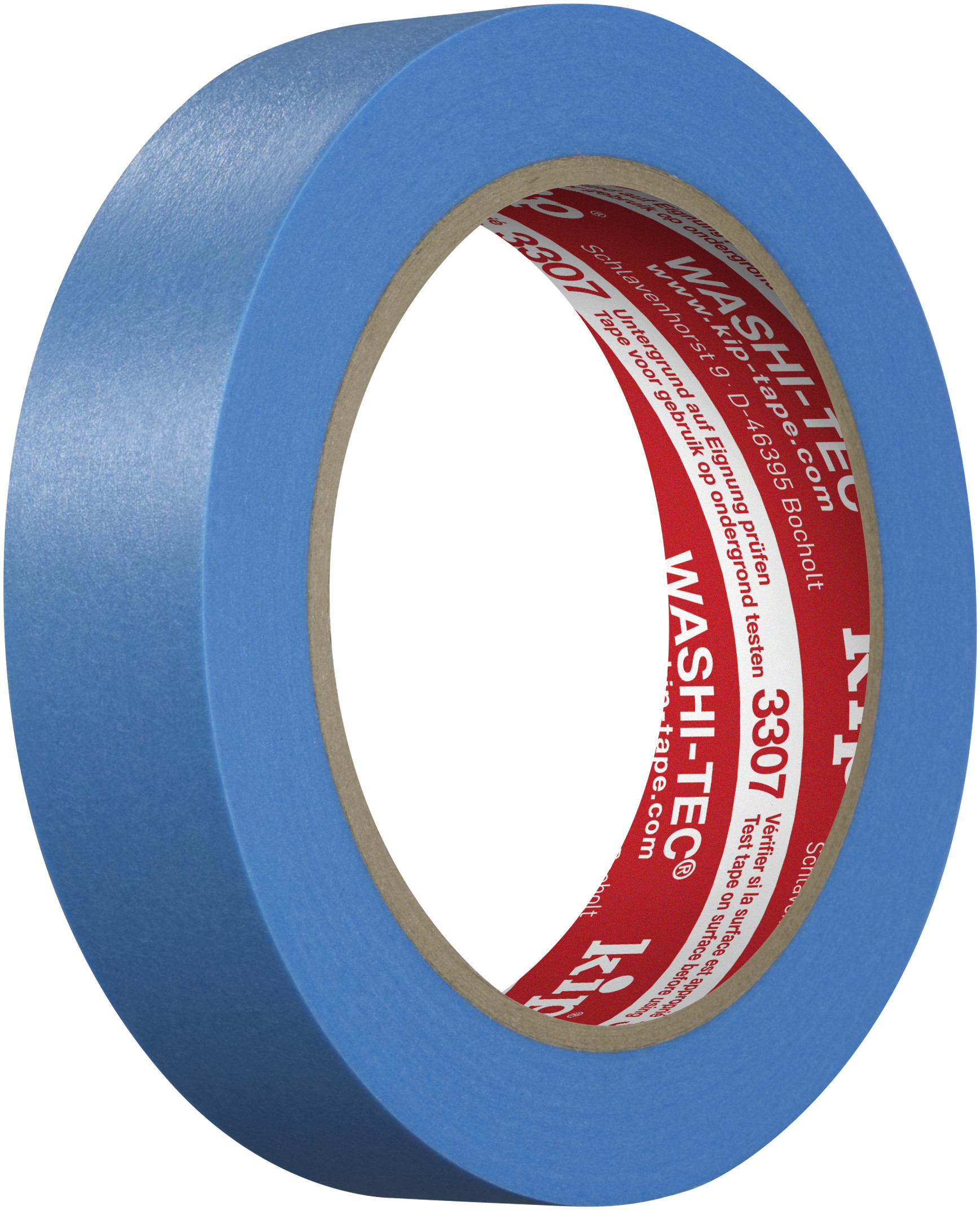 Kip FineLine tape 3307 24 mm blauw Washi-Tec 50 mt