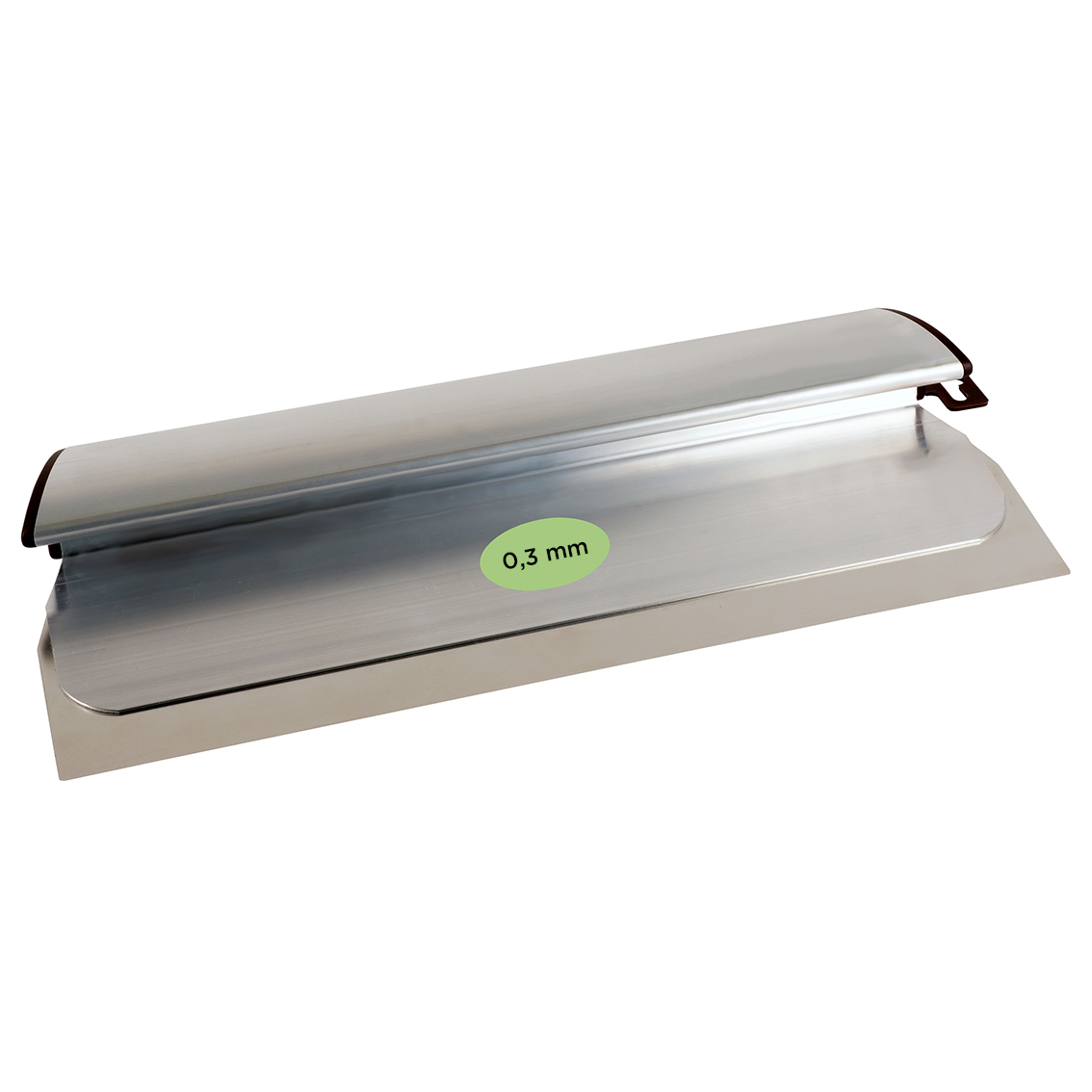 ComfortProfileNEXT 800x0,3mm Aluminium - RVS afgerond