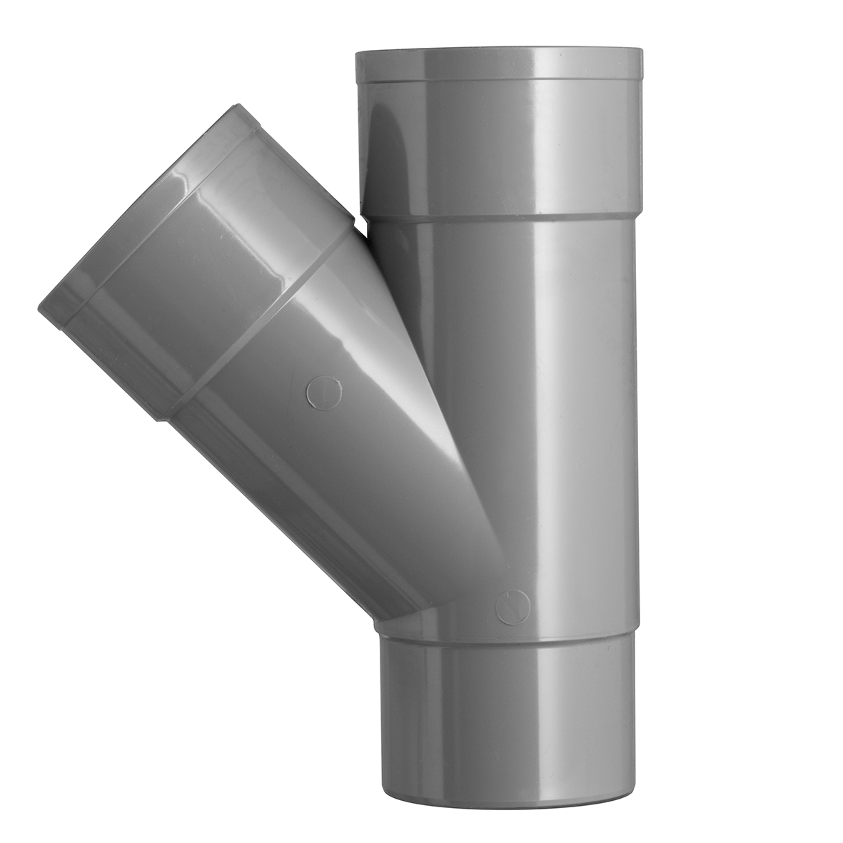 Martens HWA T-stuk 45gr 100x100 mm verjongd 2xlijmmof