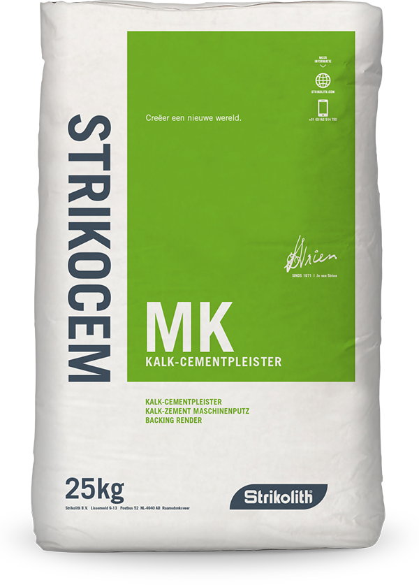 Strikocem MK kalk-cementpleister 25 kg