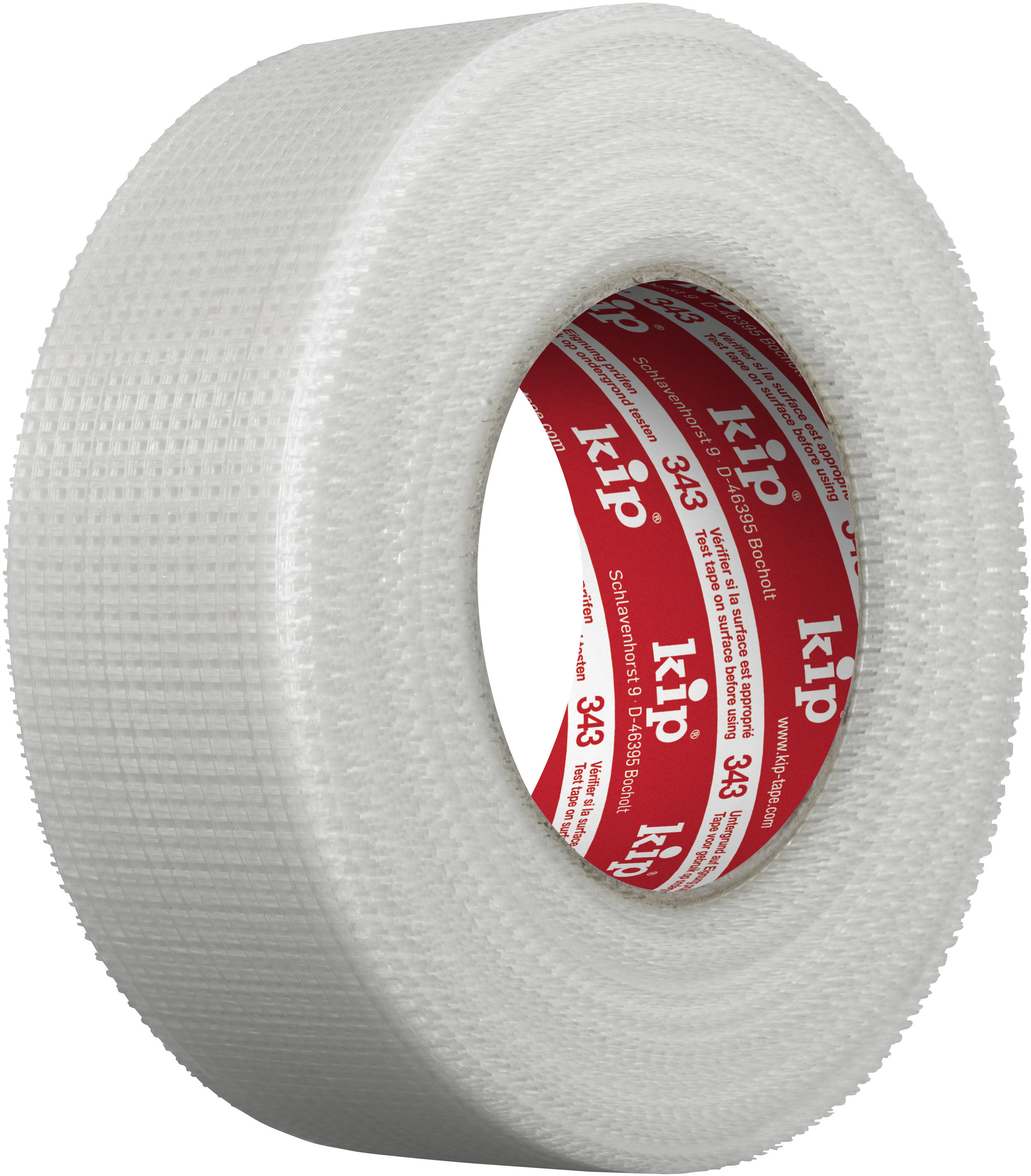 Kip glasvezelband 343 48 mm wit 90 mt