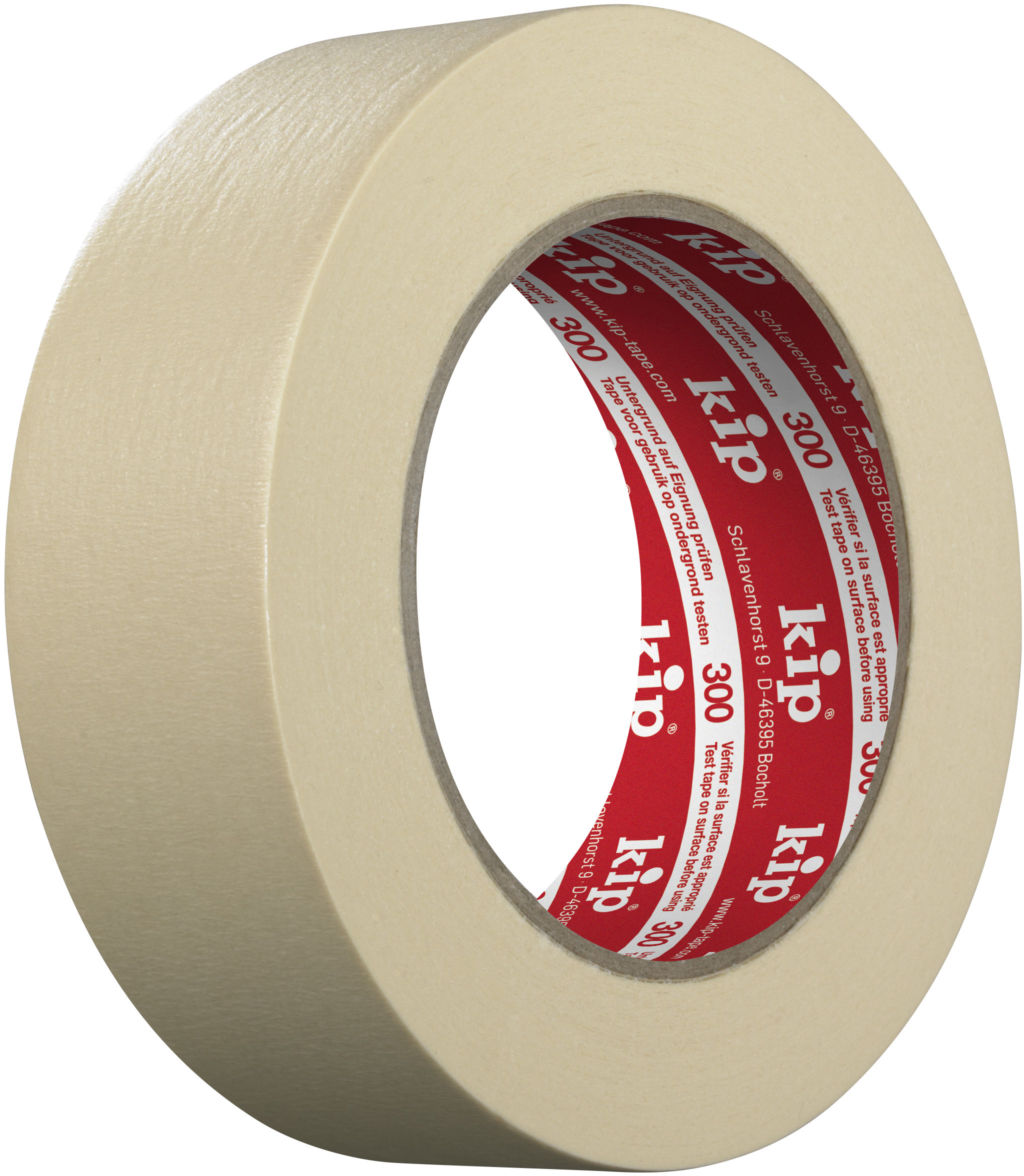 Kip masking tape 300 binnen / buiten 36 mm wit 50 mt