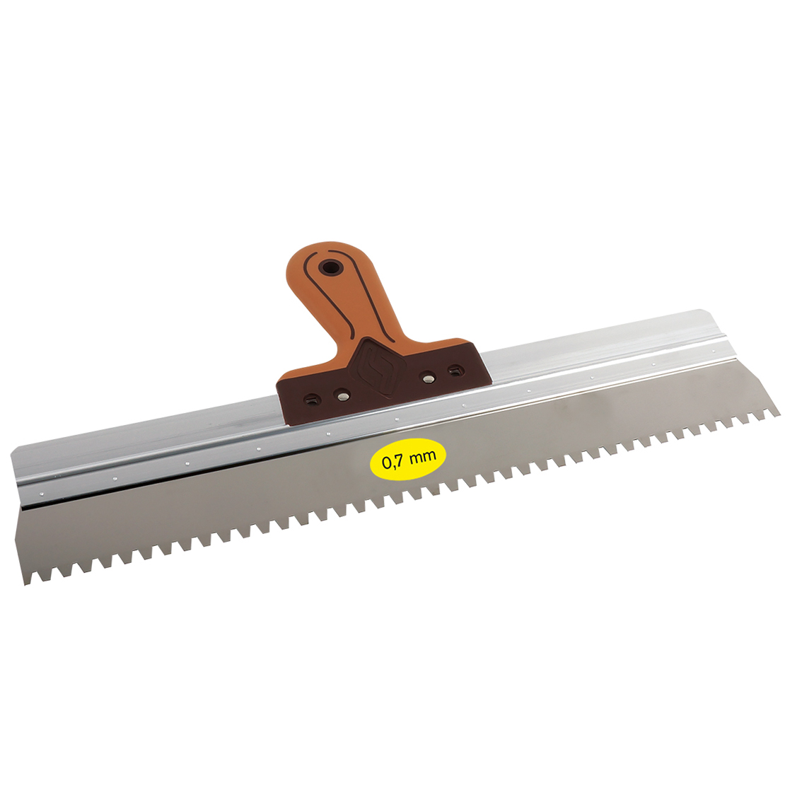Superprof spackmes 480x0,7 mm alu rvs getand 7x9x3