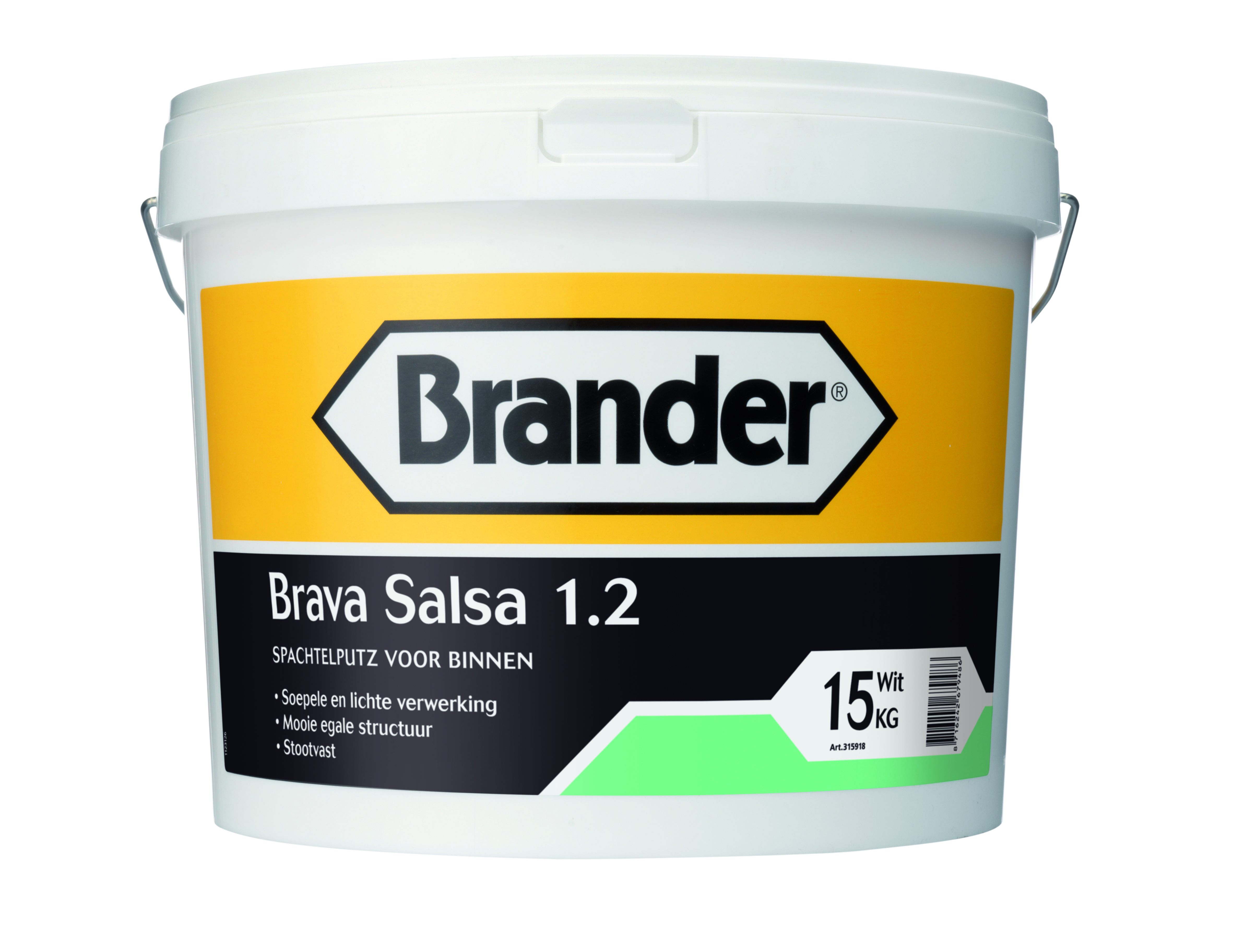 Brava Salsa 1,2 mm 15 kg sierpleister wit