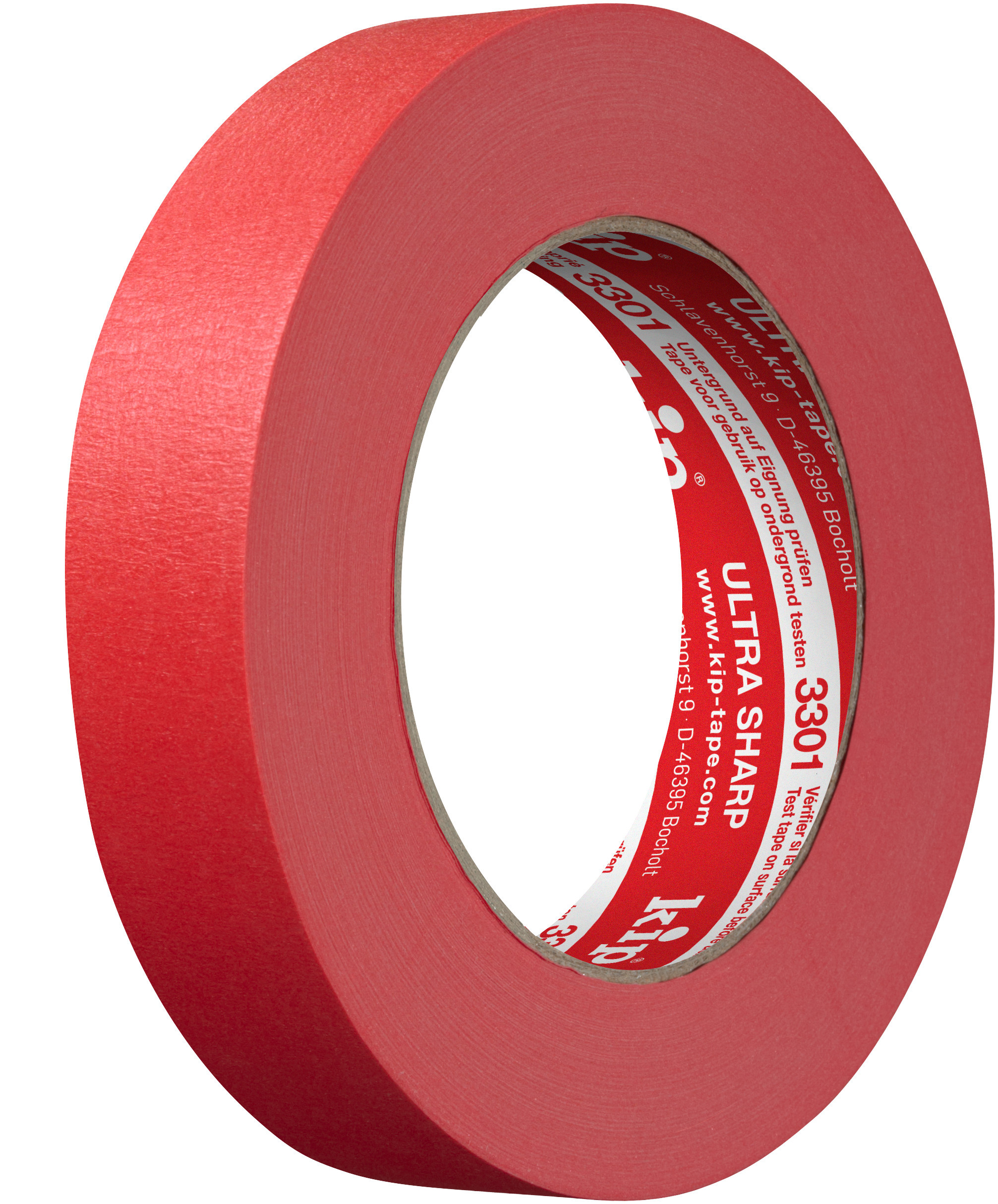 Kip Ultra Sharp tape 3301 24 mm rood 50 mt