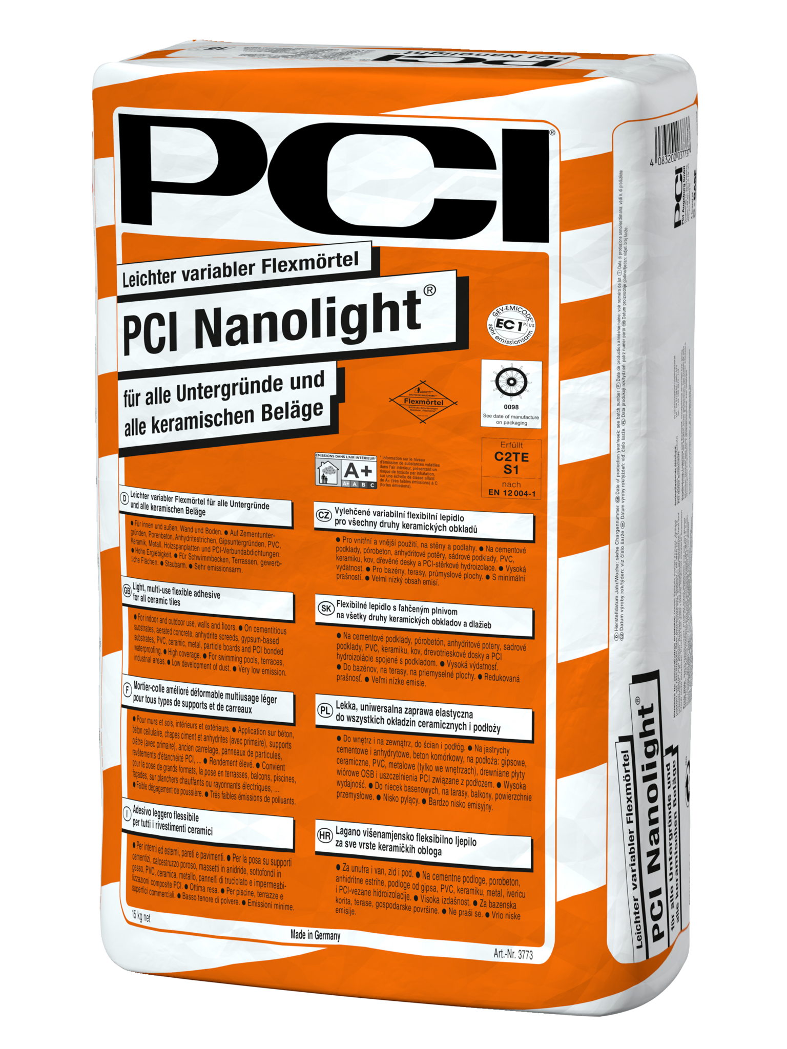 PCI Nanolight 15 kg flexibele tegellijm