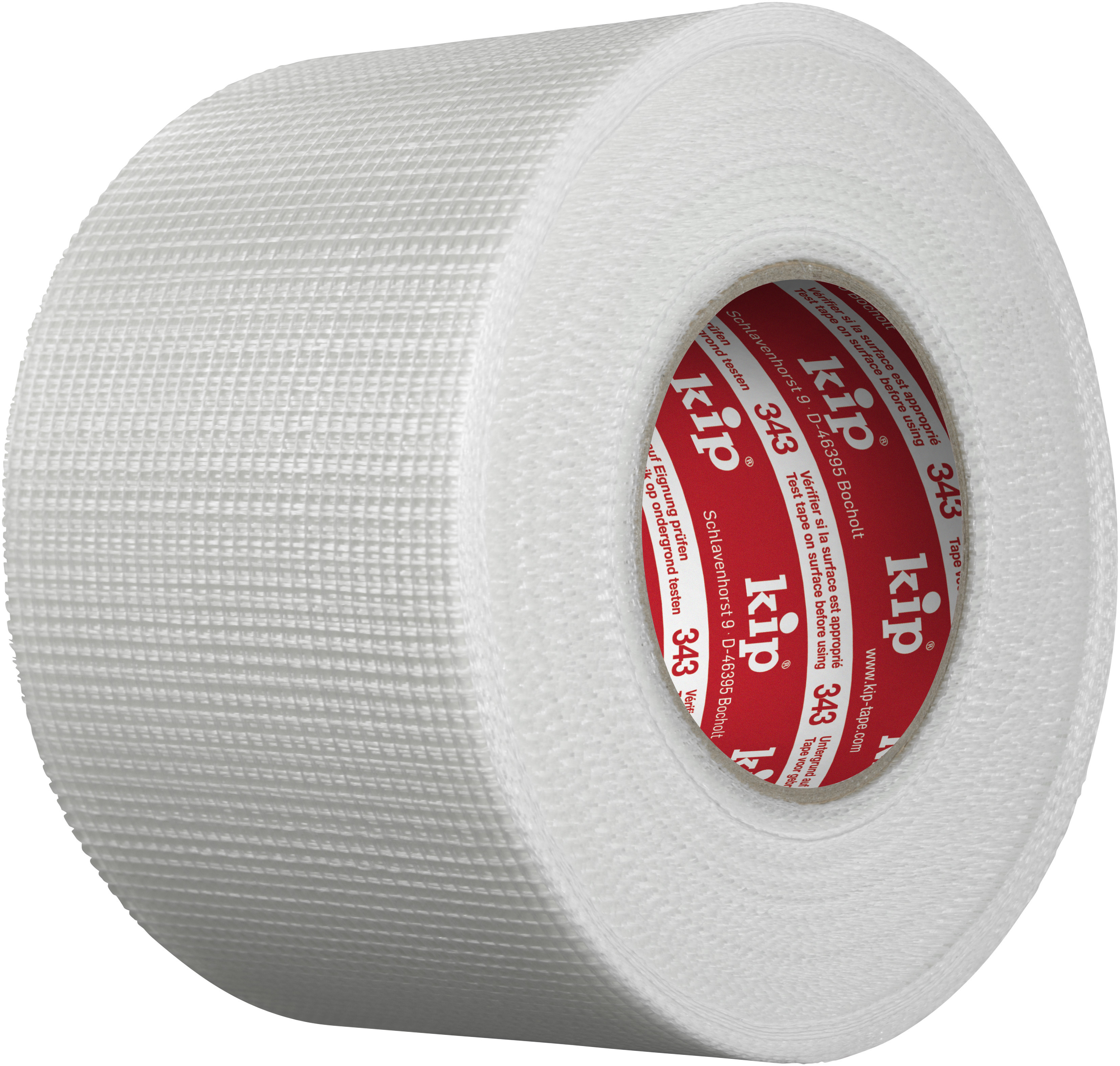 Kip glasvezelband 343 96 mm wit 90 mt