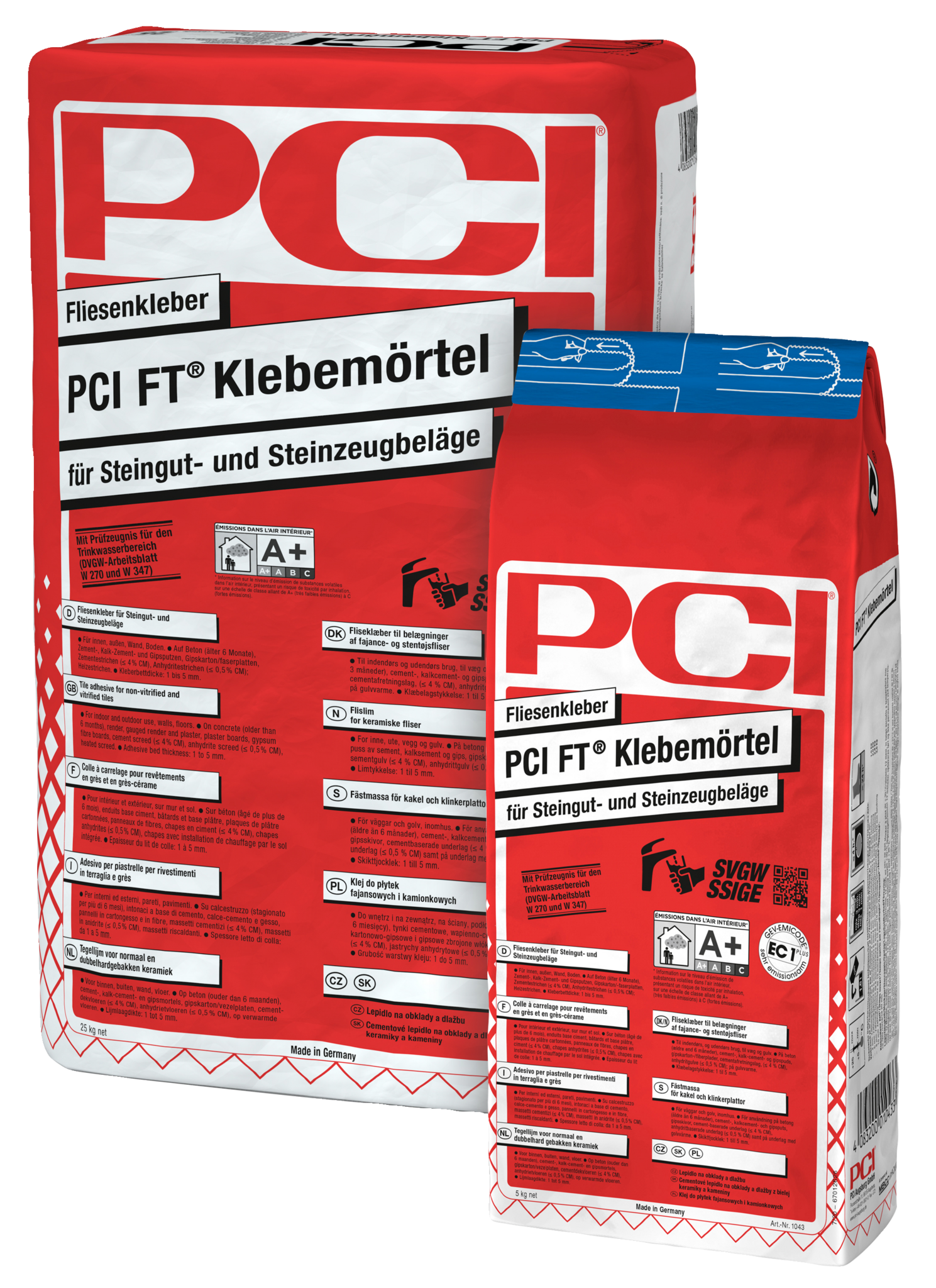 PCI FT Klebemortel 25 kg tegellijm