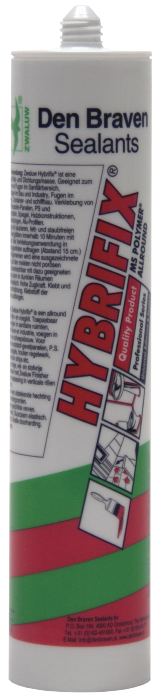 Zwaluw Hybrifix Super 7 290 ml allround lijm voegkit zwart (VZ)