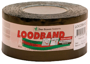 Zwaluw Alu-/loodband 100mm 10 mt (SZ)