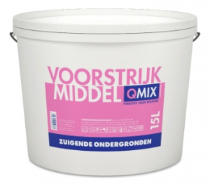 Q-Mix voorstrijkmiddel 15 lt hechtprimer tbv zuigende ondergrond
