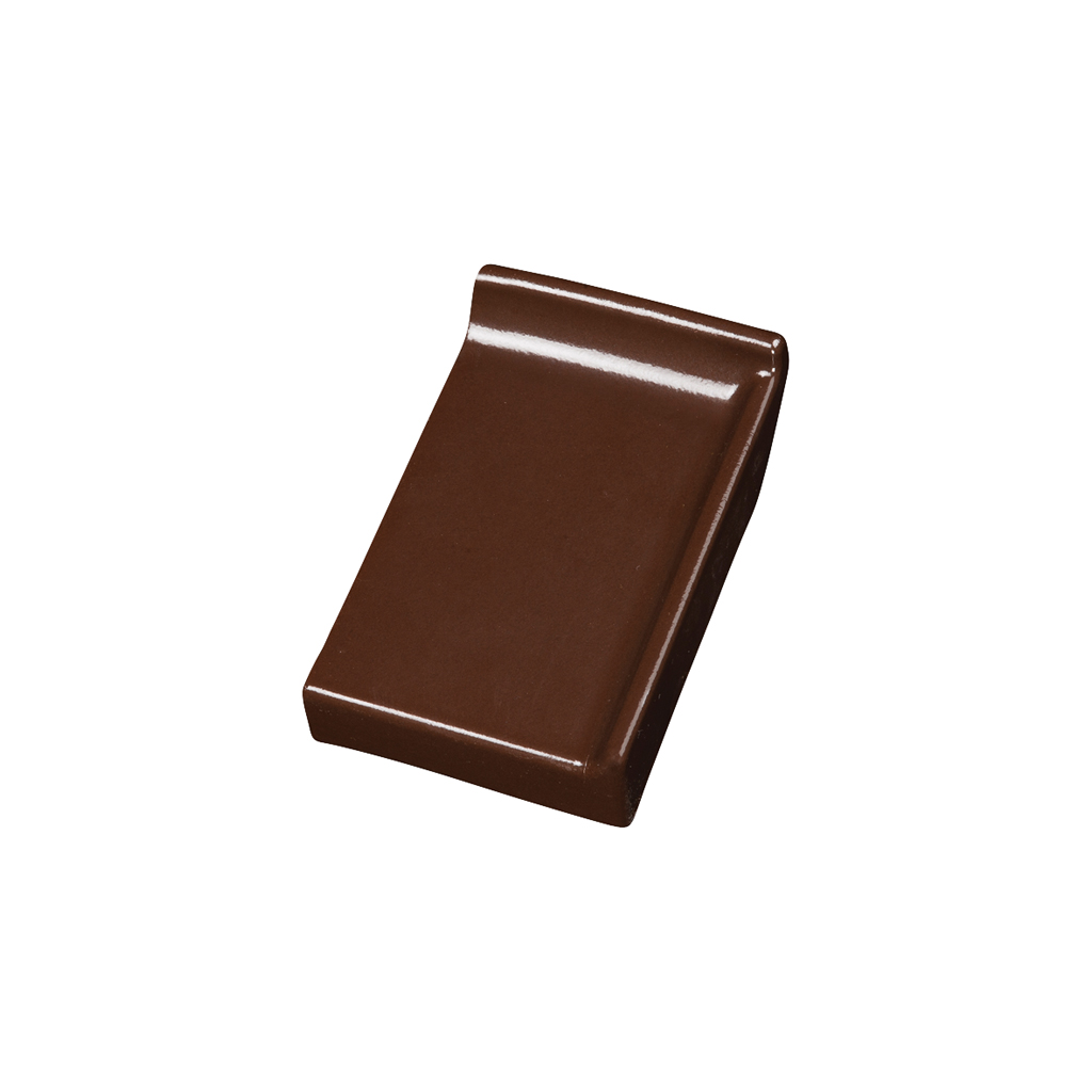 Terca rd donkerbruin 105x160x30 mm einddorpel links opst.rand 20mm