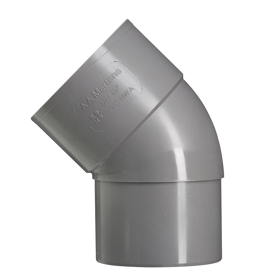 Martens HWA bocht 45gr 100 mm 1xlijmmof verjongd