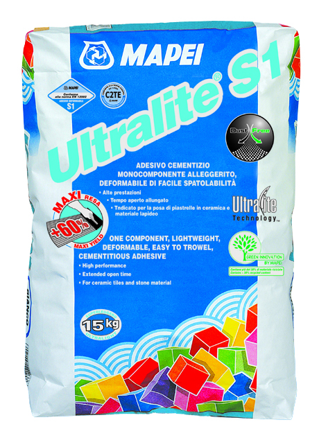 Mapei Ultralite S1 lijm 15 kg