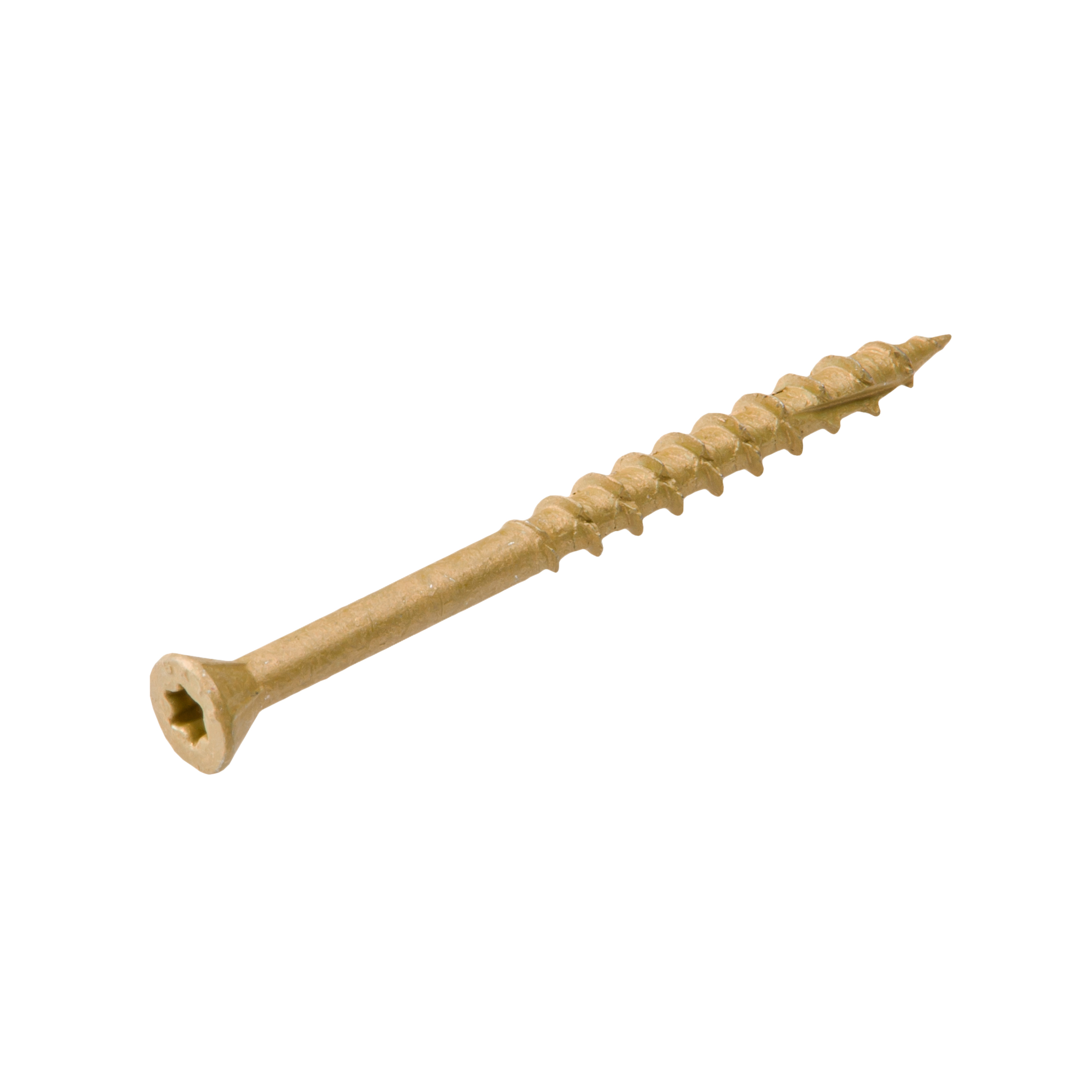 Dynaplus Vlonderschroef PK 5,0x50/24 mm AR coating brons 200 st T20